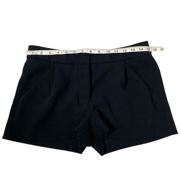 Aritzia Wilfred Black Exergue Shorts Size 4 Missing Bow String Mini Shorts - Picture 9 of 9